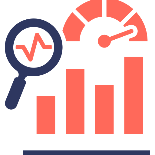 evaluación comparativa icono gratis