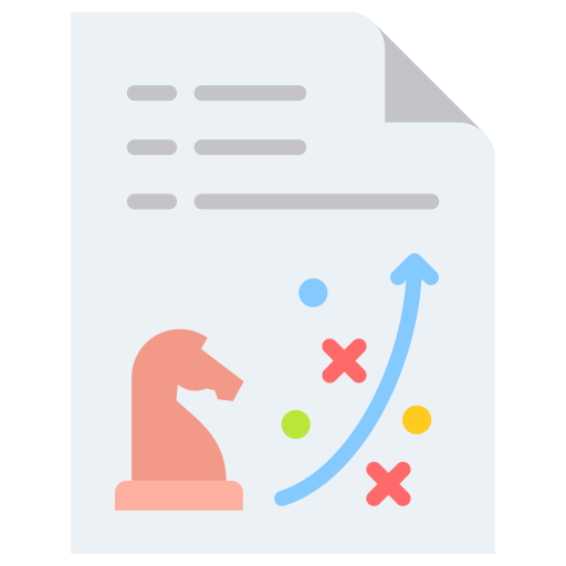 planificación estratégica icono gratis
