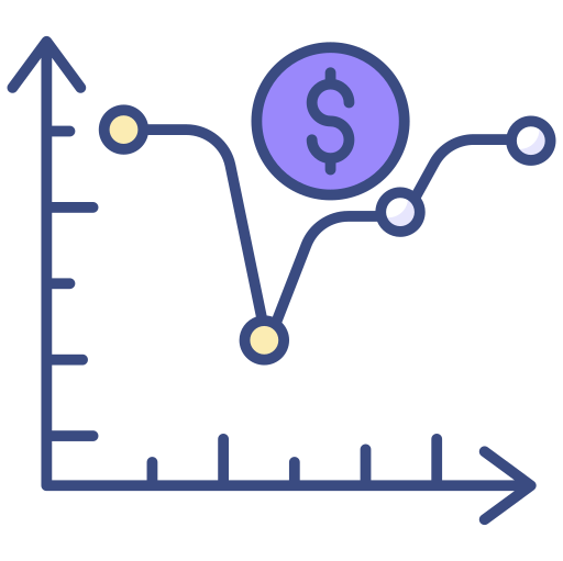 gráfico de linhas grátis ícone gráfico de linhas grátis ícone