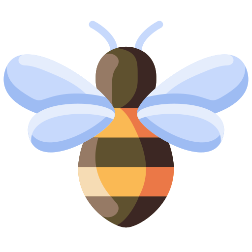 abeja icono gratis