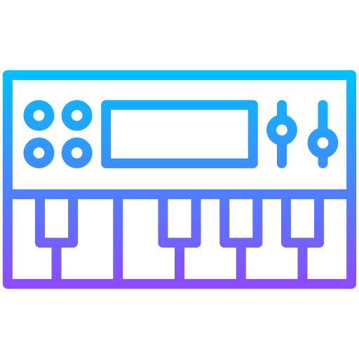 sintetizador icono gratis