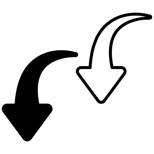 Arrow down free icon Arrow down free icon