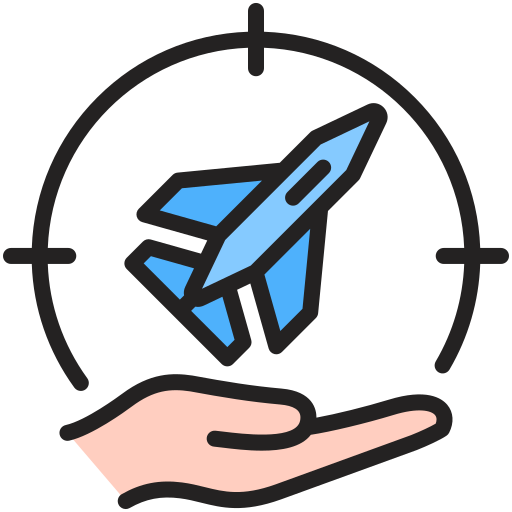 misión icono gratis