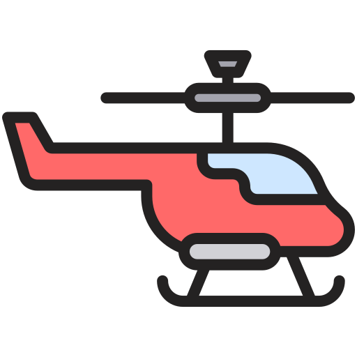 helicóptero icono gratis