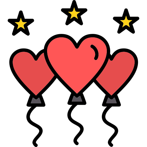 Heart balloon free icon Heart balloon free icon