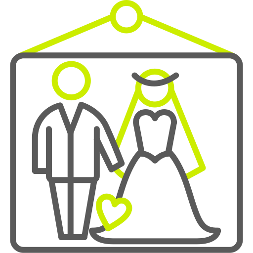 foto de boda icono gratis