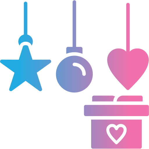 decoración icono gratis