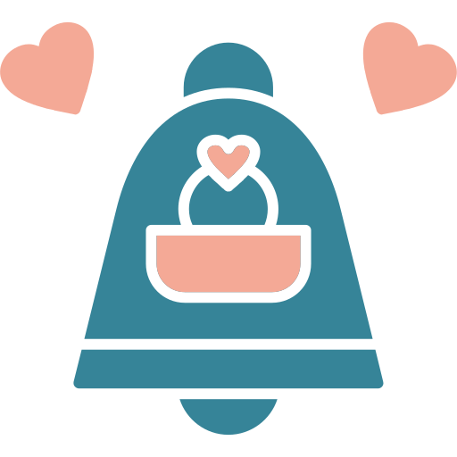 campanas de boda icono gratis