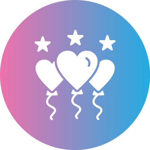 Heart balloon free icon Heart balloon free icon