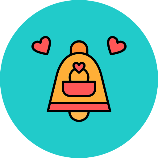 Свадебные колокола бесплатно иконка