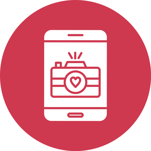 fotos de boda icono gratis