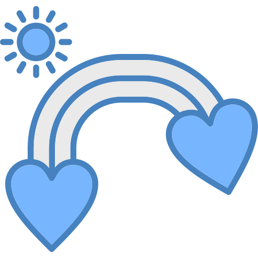 arcoíris icono gratis