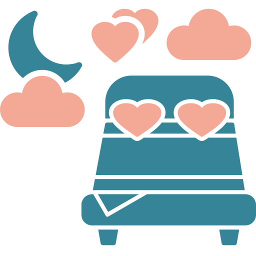 cama de casal grátis ícone