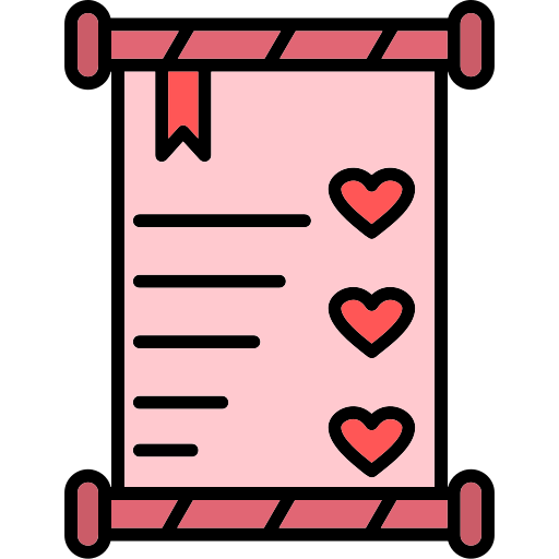 결혼 초대장 무료 아이콘