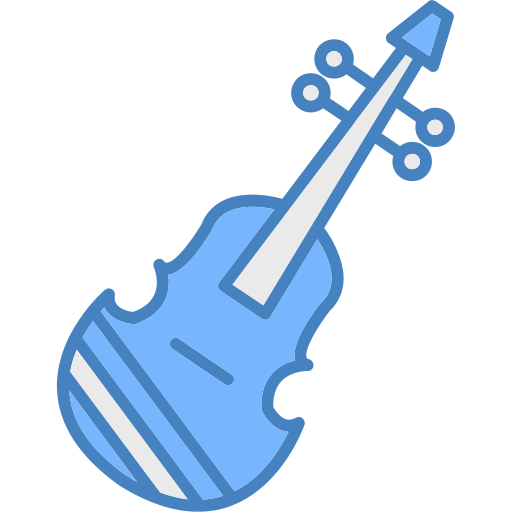 violín icono gratis