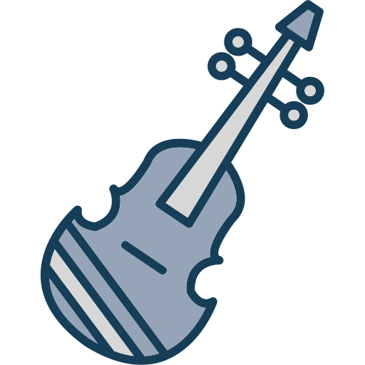violín icono gratis