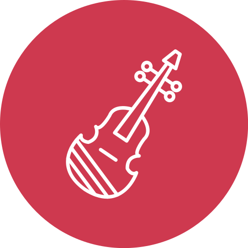 violín icono gratis