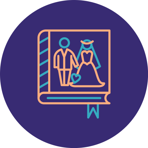 foto de boda icono gratis