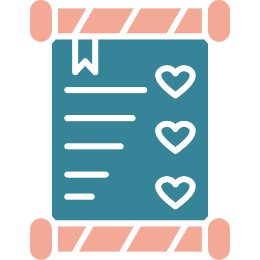 결혼 초대장 무료 아이콘