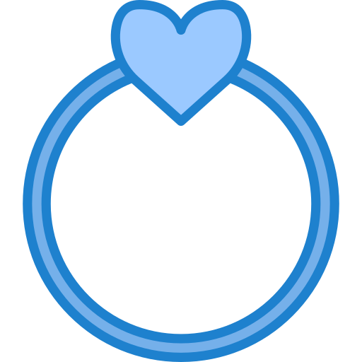 anillo de bodas icono gratis