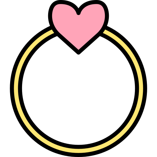 anillo de bodas icono gratis