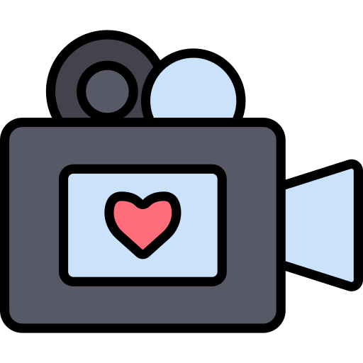 Video camera free icon