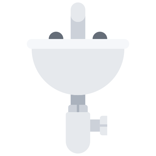 Sink Coloring Flat icon