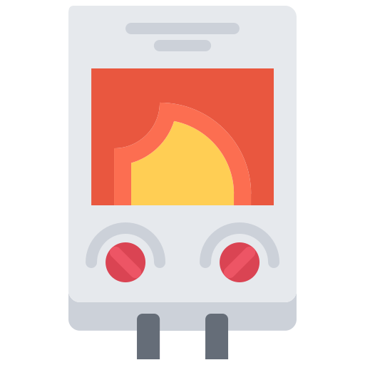 calentador de agua icono gratis