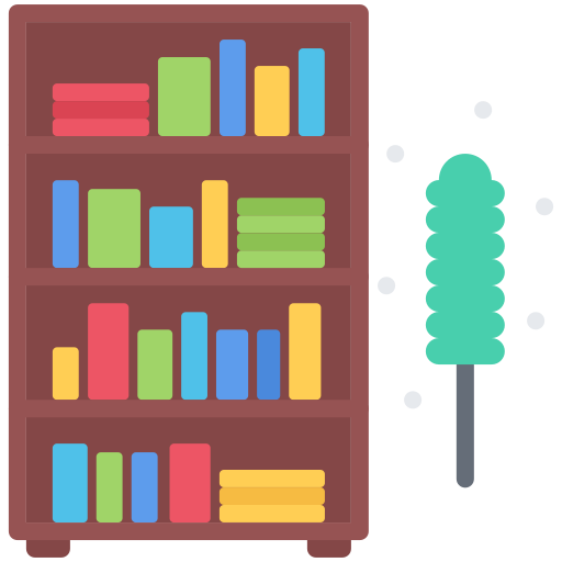 bibliothèque Icône gratuit