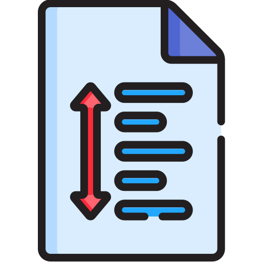 Spacing free icon