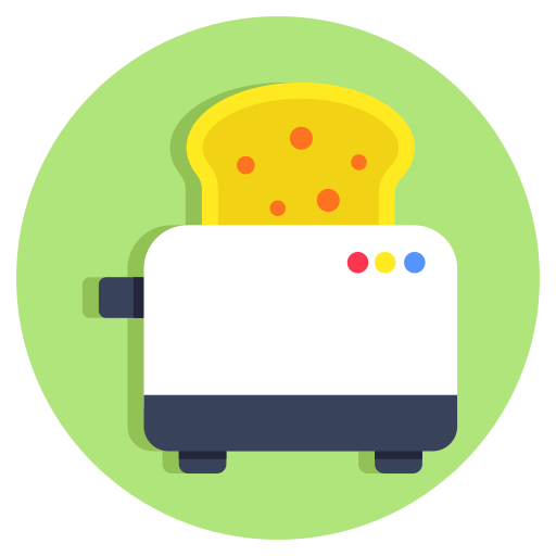 tostadora icono gratis