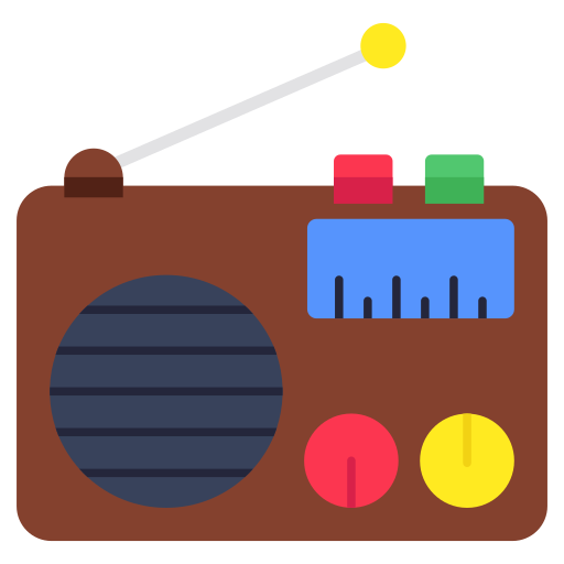 radio Icône gratuit radio Icône gratuit