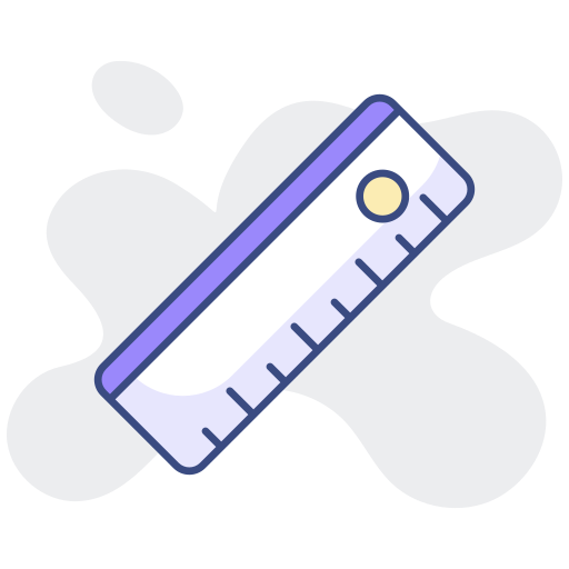 Ruler free icon Ruler free icon