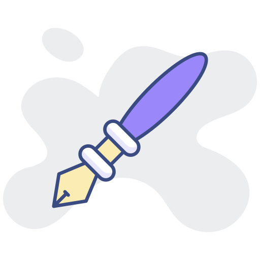 bolígrafo pincel icono gratis