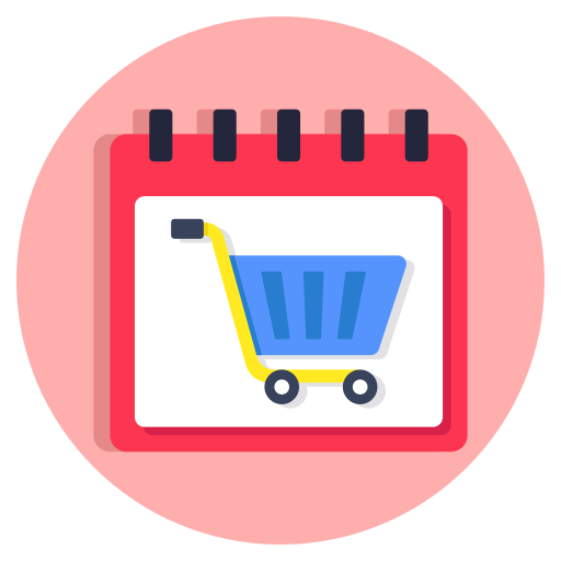 hora das compras grátis ícone