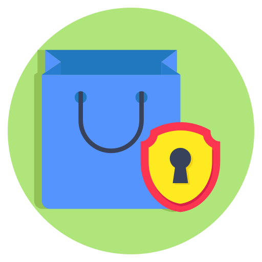sicher einkaufen kostenlos Icon sicher einkaufen kostenlos Icon