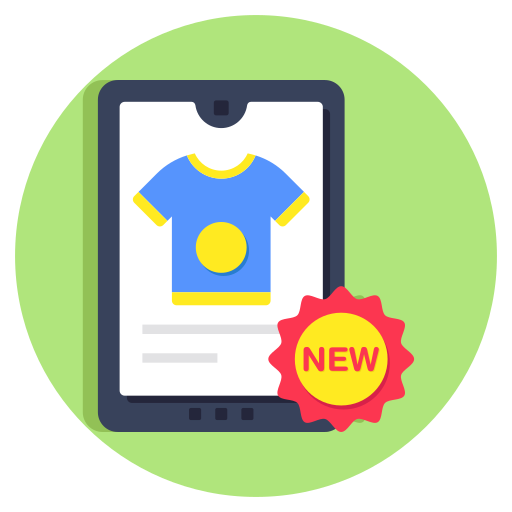 nueva insignia icono gratis