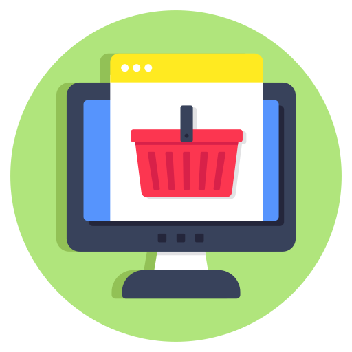 compras online grátis ícone compras online grátis ícone