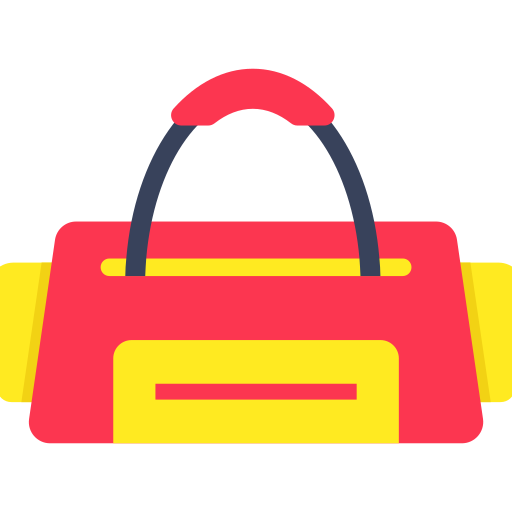 bolsa de gimnasio icono gratis