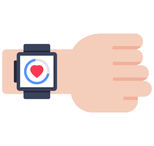 reloj de fitness icono gratis