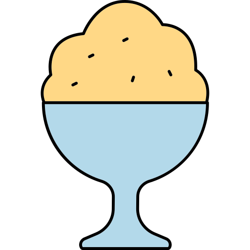 copa de helado icono gratis