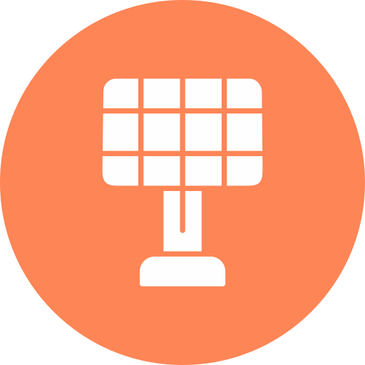 panel solar icono gratis