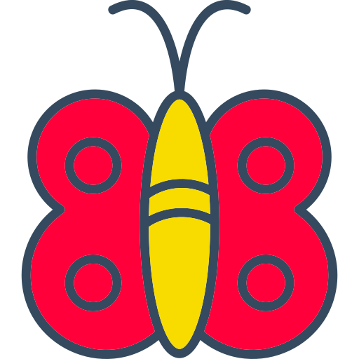 mariposa icono gratis