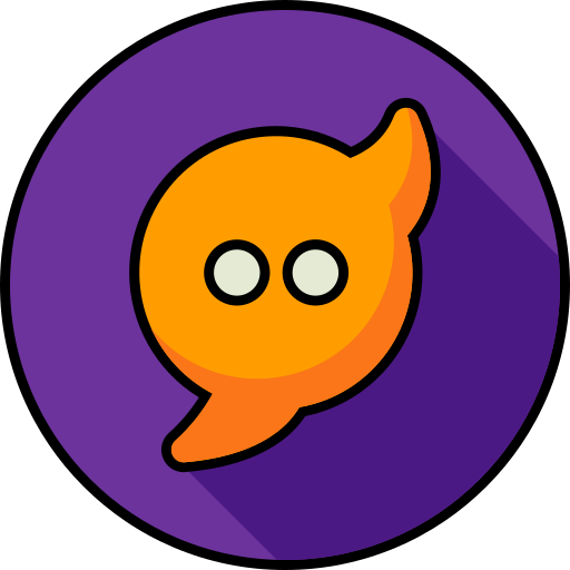 burbuja de chat icono gratis