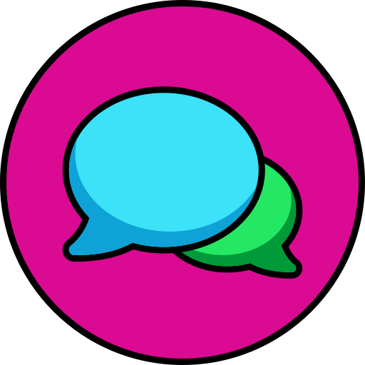 Chat bubble free icon