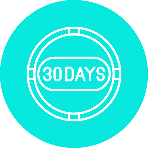 30 days free icon 30 days free icon