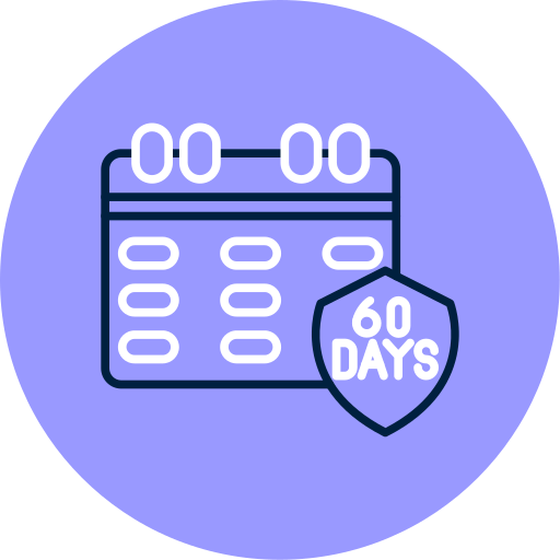 60 jours Icône gratuit