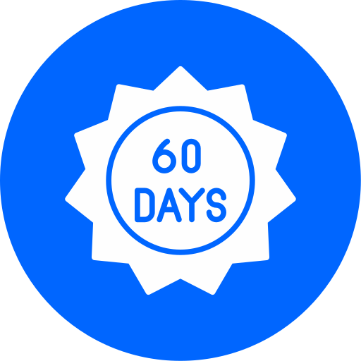 60 días icono gratis