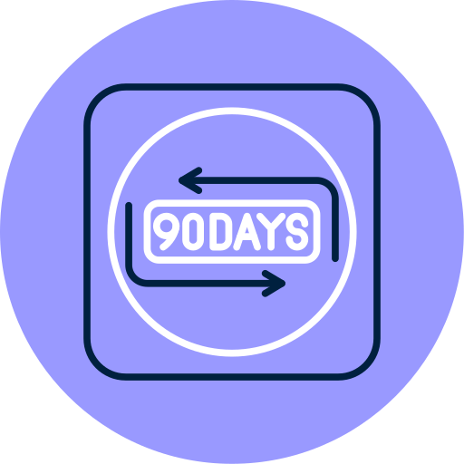 90 días icono gratis