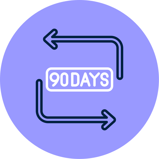 90 días icono gratis